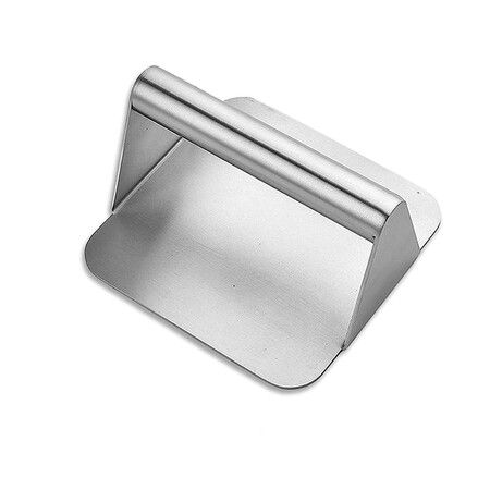 Stainless Steel Smash Burger Press for Griddle, Grill Press (Square)