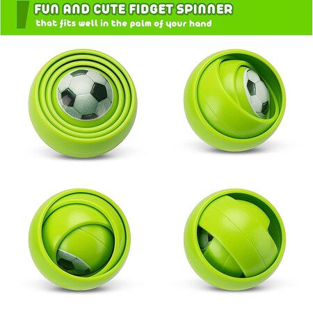 Fidget Toy for Kids Teens Adults, Fidget Spinner Sensory Toy for Boys Girls (Green)