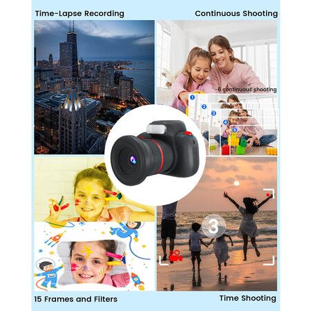 Kids Camera, 4K Digital Camera for 8-12 Years Old Boys Girls