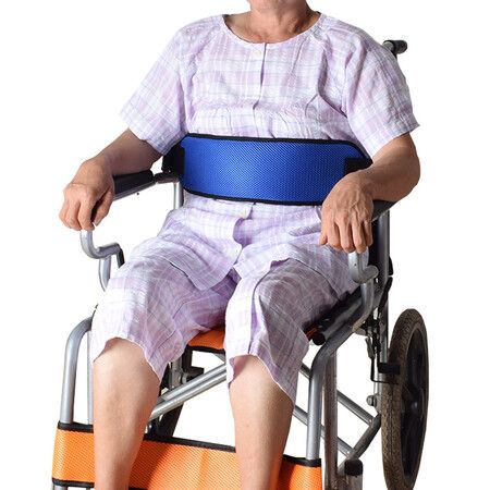 Wheelchair Seat Belts Adjustable Wheelchair Seat Belts Are Used to Take Care of Patients, Cushioning Seat Belts Are Easy to Operate