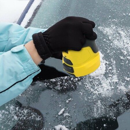 Car Snow Scraper Windshield Defroster Multi-Function USB Rechargeable Winter Auto Window Electric