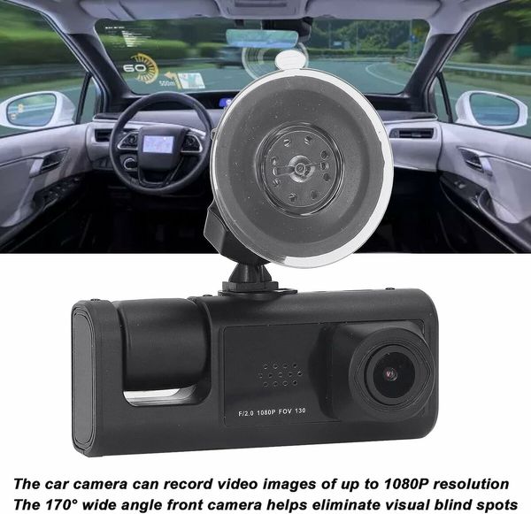 Dash Cam DVR for Cars, FHD 1080P Car Dashboard Recorder Dashcam with Parking Monitor