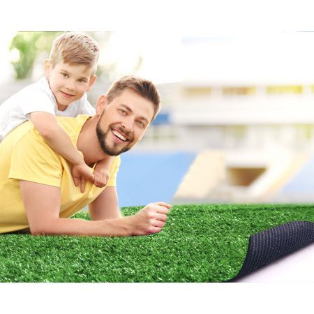 OTANIC Artificial Grass 10 SQM Roll Synthetic Turf Fake Yarn Lawn 12mm 2x5m