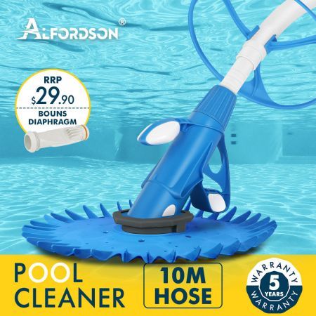 ALFORDSON Pool Cleaner Automatic Vacuum Floor Climb Wall Swimming Pool Hose 10M