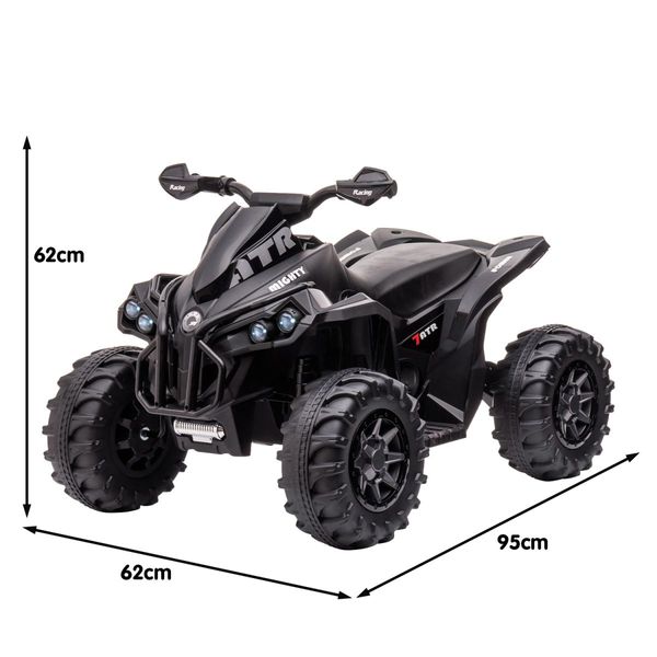 Kahuna GTS99 Kids Electric Ride On Quad Bike ATV 50W - Black