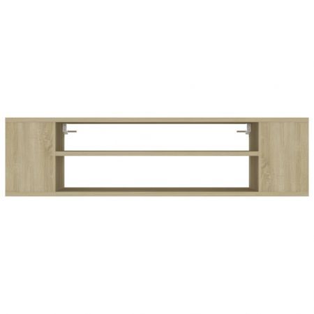 Hanging TV Cabinet Sonoma Oak 100x30x26.5 cm Engineered Wood