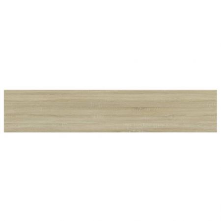 Bookshelf Boards 4 pcs Sonoma Oak 100x20x1.5 cm Engineered Wood