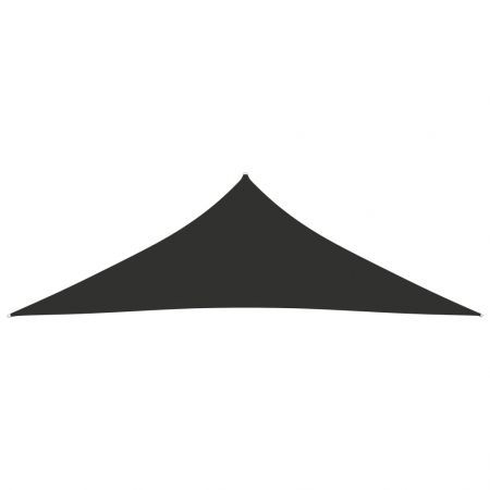 Sunshade Sail Oxford Fabric Triangular 2.5x2.5x3.5 m Anthracite