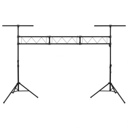 Light Stand Black 438x115x(180-300) cm Steel