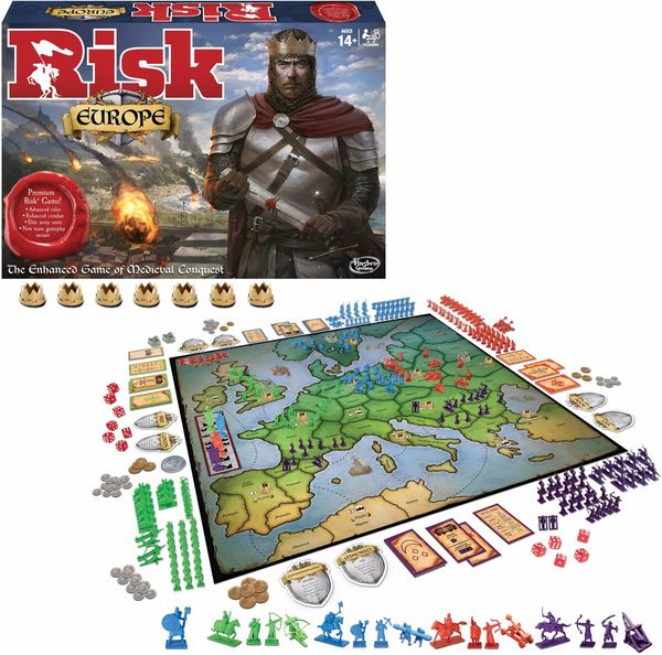 Winning Moves Games Risk Europe Board Game