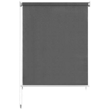 Outdoor Roller Blind 220x140 cm Anthracite