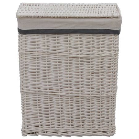 Laundry Basket White Willow