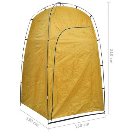 Shower WC Changing Tent Yellow