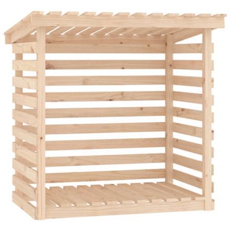 Firewood Rack 108x73x108 cm Solid Wood Pine