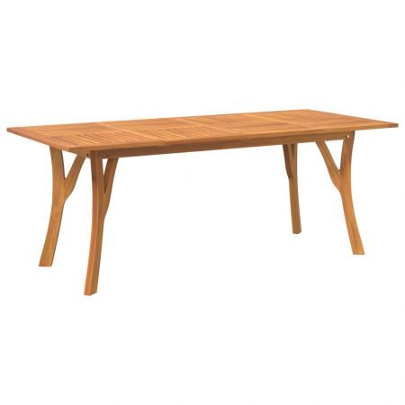 Garden Table 200x90x75 cm Solid Wood Acacia