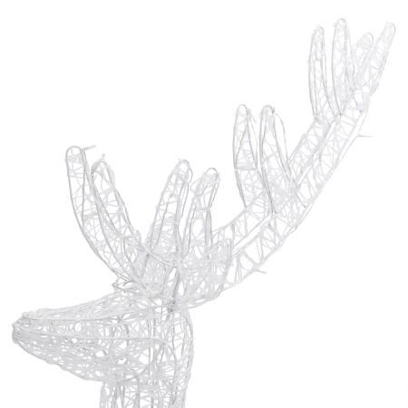 XXL Acrylic Christmas Reindeer 250 LED 180 cm Cold white