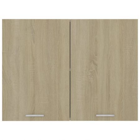 Hanging Cabinet Sonoma Oak 80x31x60 cm Engineered Wood