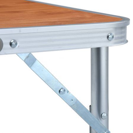 Folding Camping Table Aluminium 60x45 cm