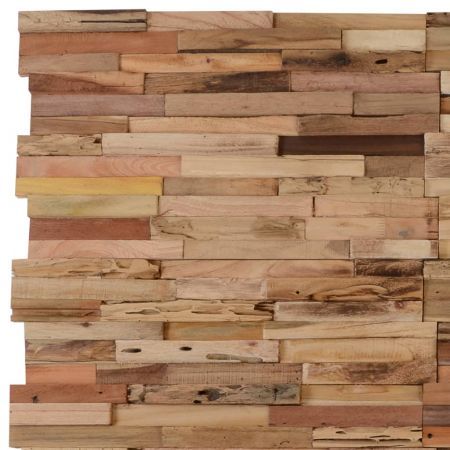 Wall Cladding Panels 10 pcs 1.03 m² Recycled Teak Wood