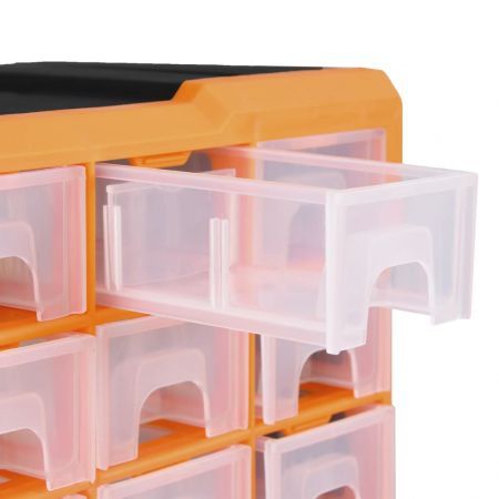 Multi-drawer Organiser with 40 Drawers 52x16x37.5 cm