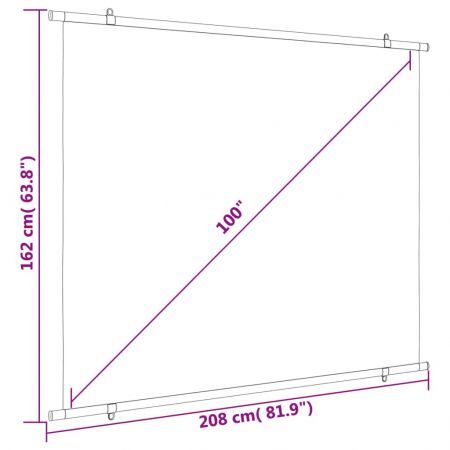 Projection Screen 254 cm 4:3