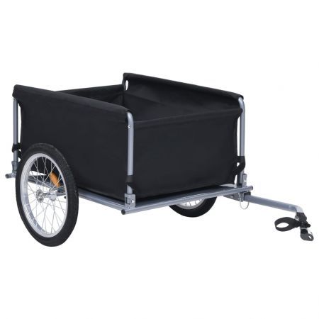 Bike Cargo Trailer Black and Red 65 kg