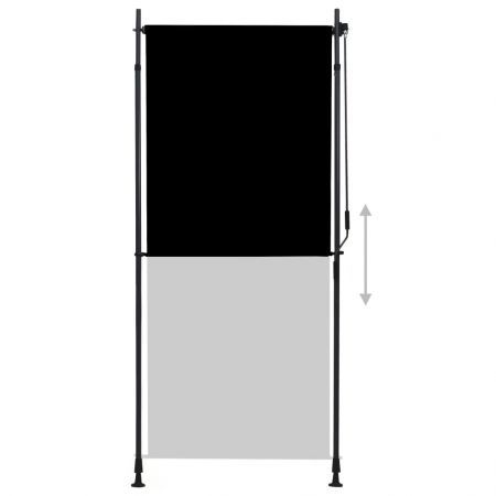 Outdoor Roller Blind 100x270 cm Anthracite