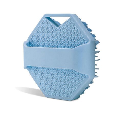 Silicone Body Scrubber, Exfoliating Body Scrubber for Sensitive Skin, Blue