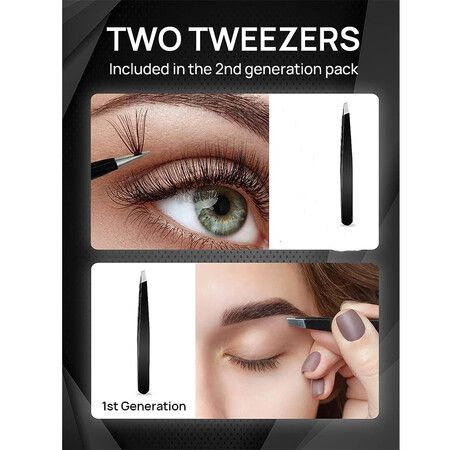 20X Magnifying Mirror and Eyebrow Tweezers Kit