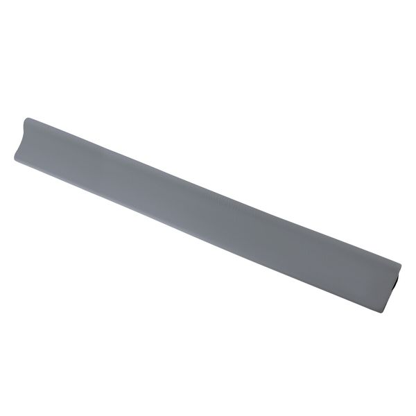 King Size Bed Pillow Wedge Gap Filler Cushion Foam Headboard Bedrest Comfortable with Side Pockets Grey