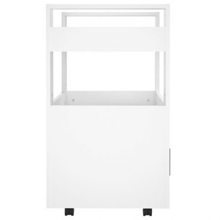 Kitchen Trolley White 60x45x80 cm Engineered Wood