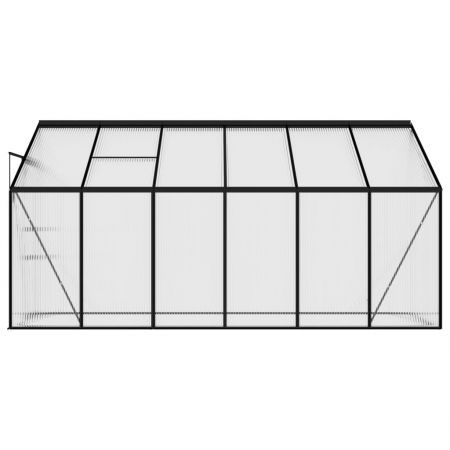 Greenhouse Anthracite Aluminium 7.44 m³