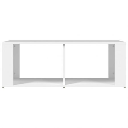 Coffee Table White 100x50x36 cm Engineered Wood