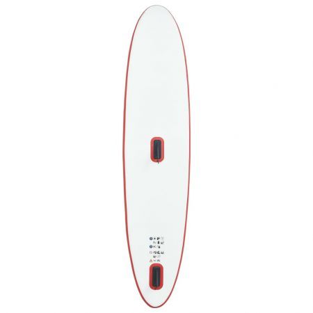 Inflatable Stand Up Paddleboard with Sail Set Red and White