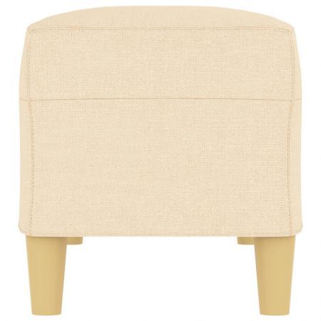 Bench Cream 100x35x41 cm Fabric