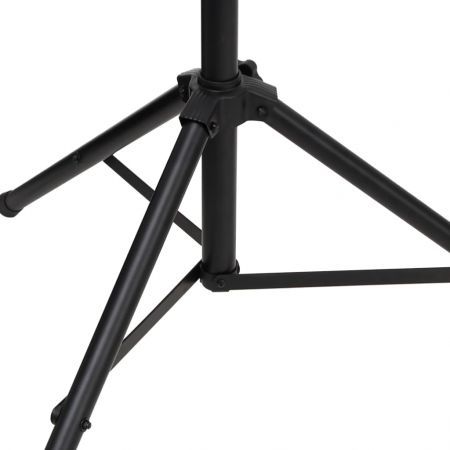 Light Stand Black 238x115x(180-300) cm Steel