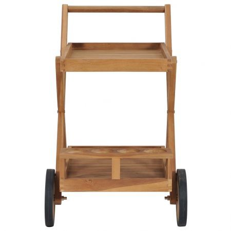 Tea Trolley Solid Teak Wood