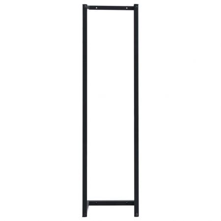 Towel Rack Black 25x20x95 cm Iron