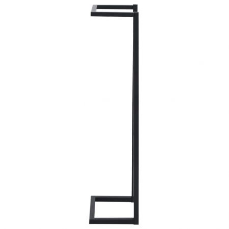 Towel Rack Black 25x20x95 cm Iron