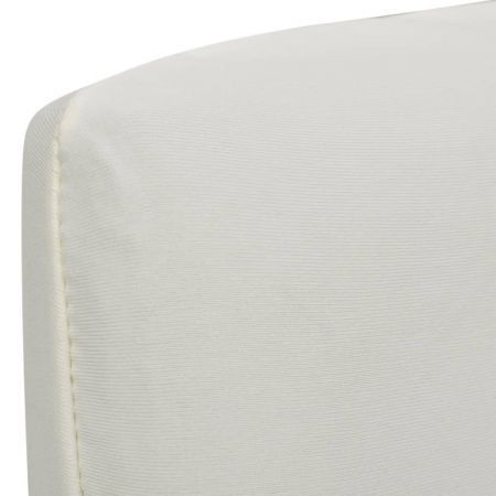 Straight Stretchable Chair Cover 4 pcs Cream