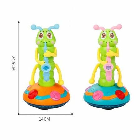 Dancing Electric Twisted Caterpillar Children Boys And Girls Early Educational Toys(Random Color)