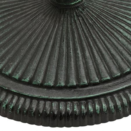 Umbrella Base Green 45x45x30 cm Cast Iron