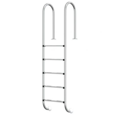 Pool Ladder 54x38x211 cm 304 Stainless Steel