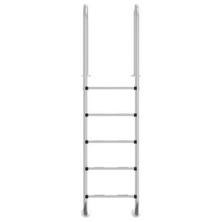 Pool Ladder 54x38x211 cm 304 Stainless Steel