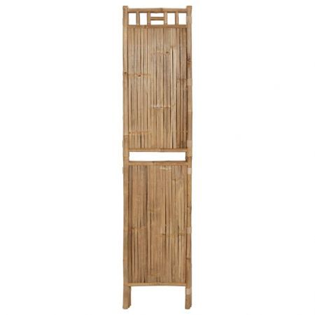 3-Panel Room Divider Bamboo 120x180 cm