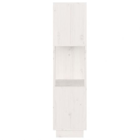 Book Cabinet/Room Divider White 51x25x101 cm Solid Wood Pine