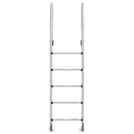 Pool Ladder 54x38x211 cm 304 Stainless Steel