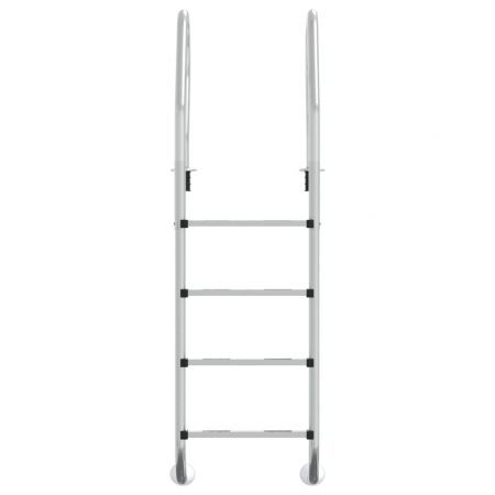 Pool Ladder 54x38x184.5 cm 304 Stainless Steel