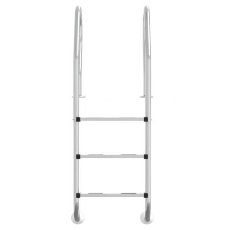 Pool Ladder 54x38x158 cm 304 Stainless Steel