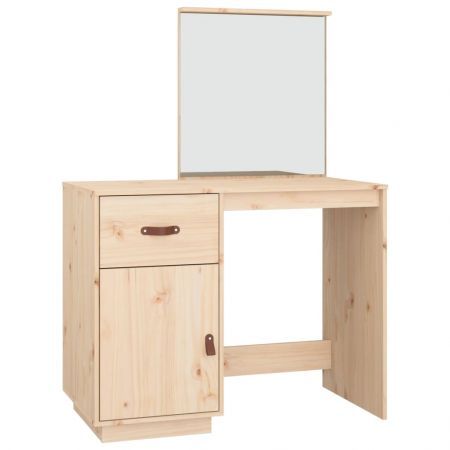 Dressing Table 95x50x134 cm Solid Wood Pine